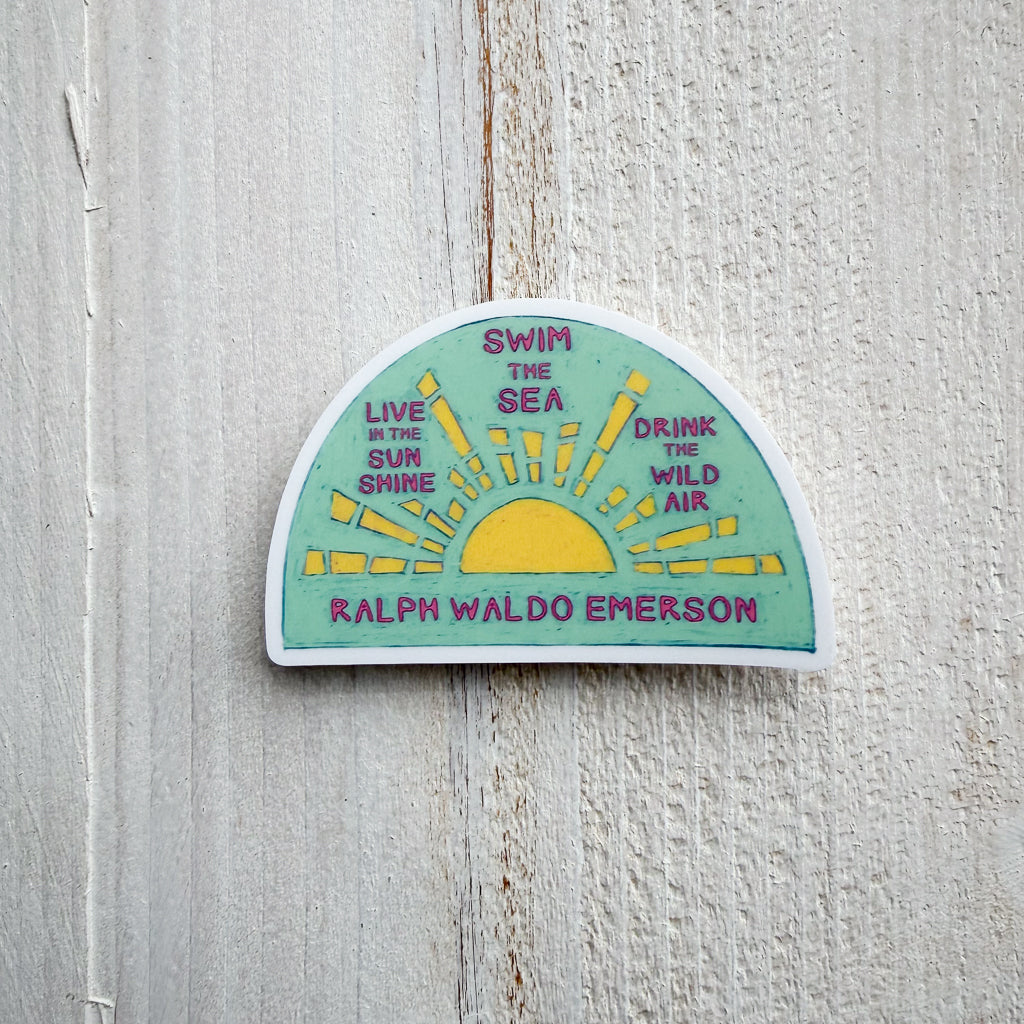 Emerson Summer Vinyl Sticker