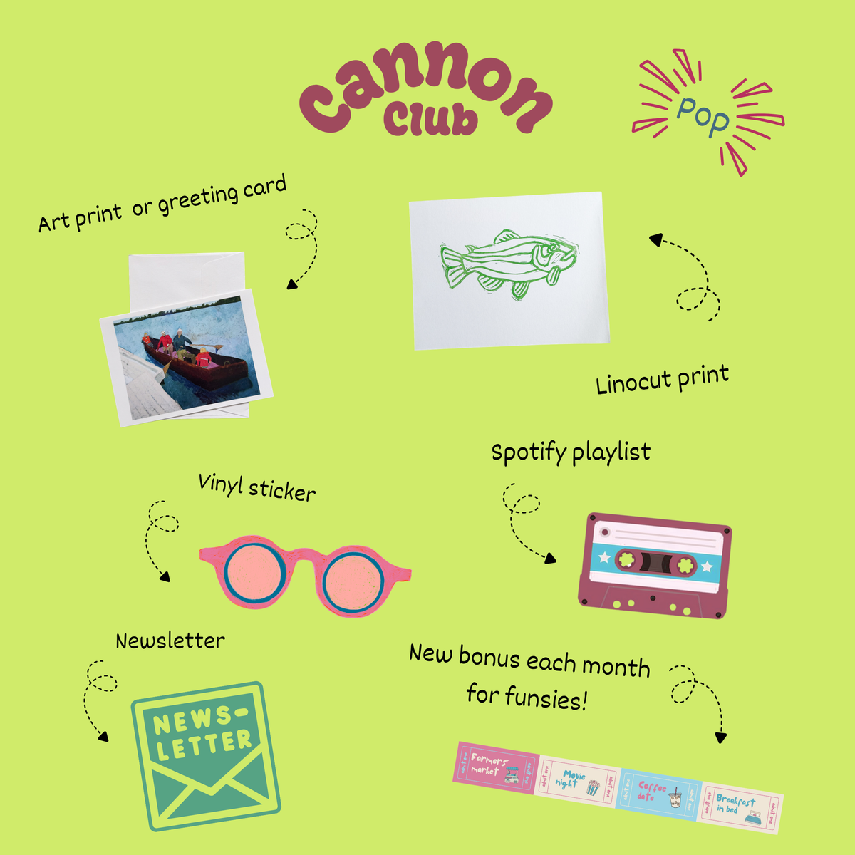 Cannon Club Pop Subscription