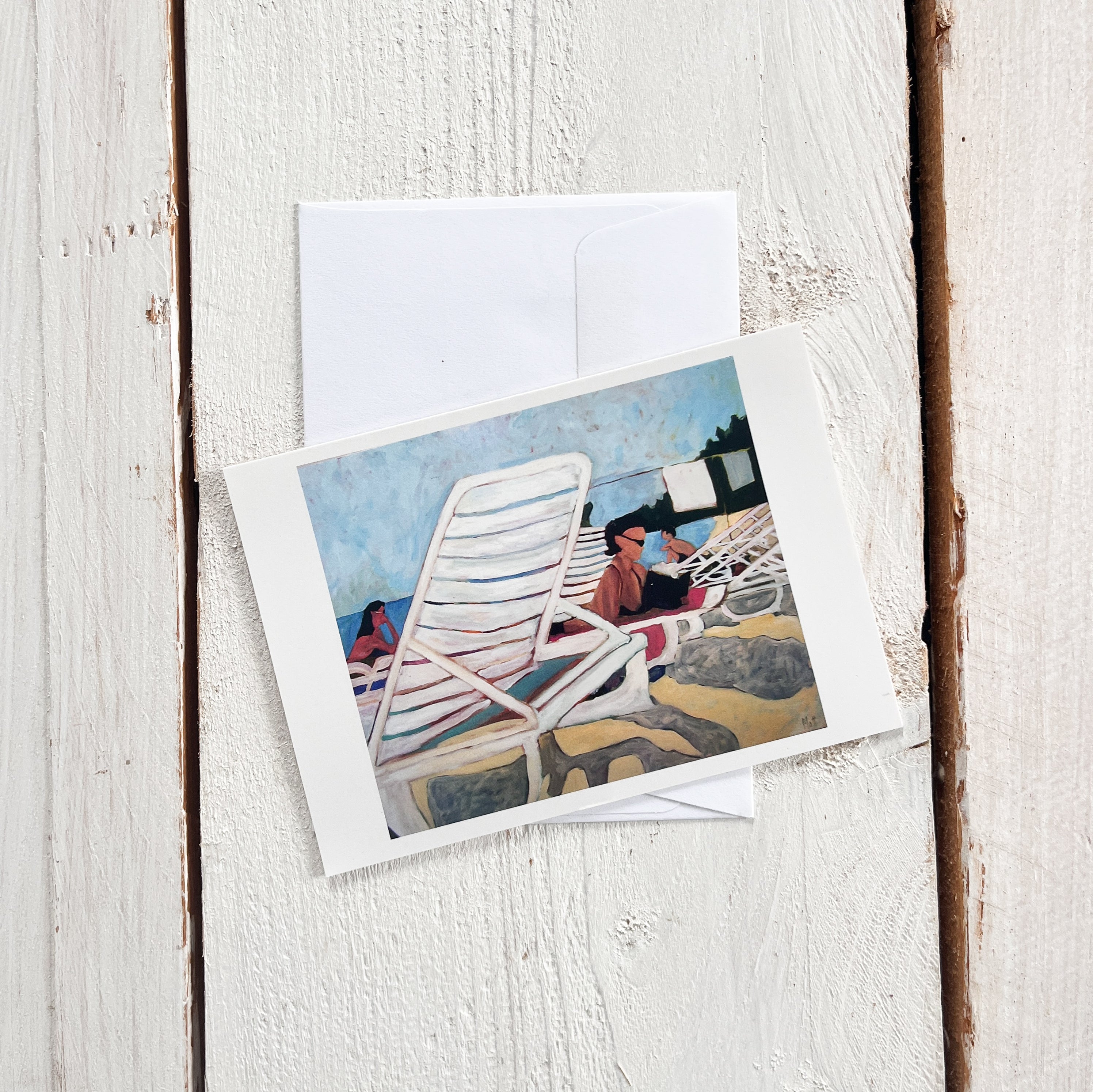 Greeting Cart: Amy Reading