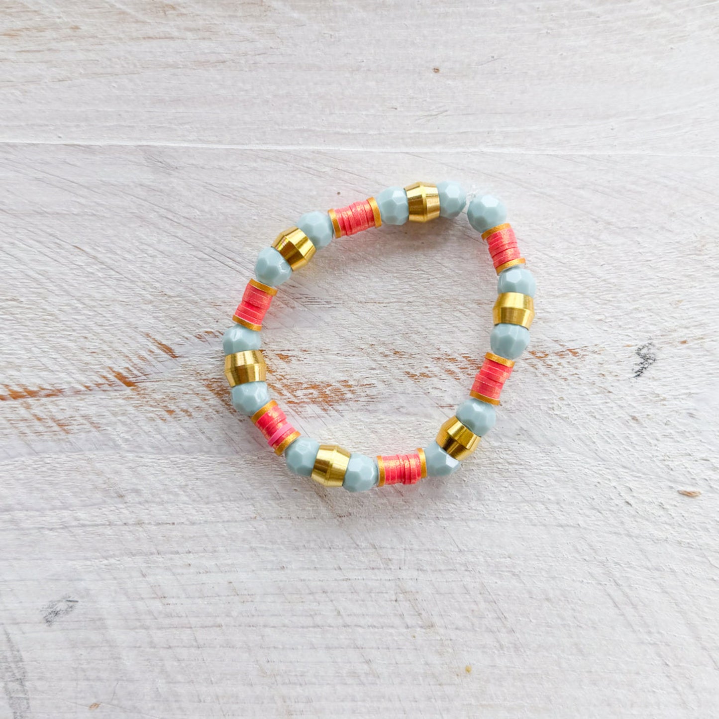 Colorful beaded bracelet