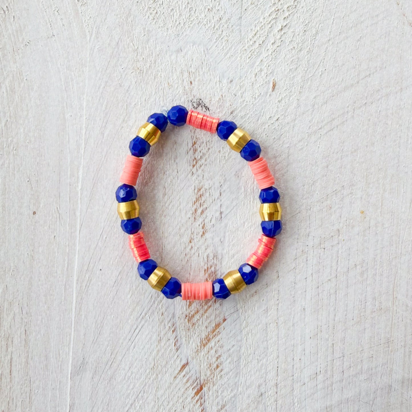 Colorful beaded bracelet