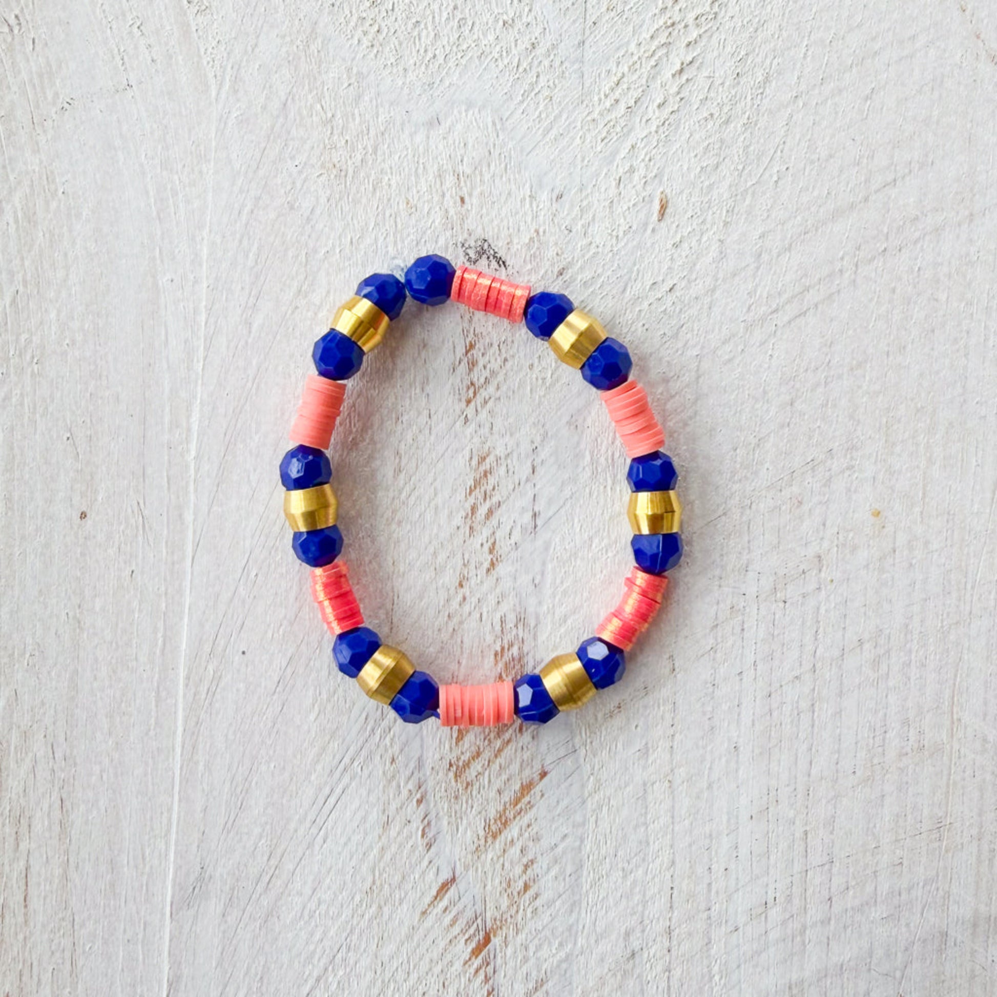 Colorful beaded bracelet