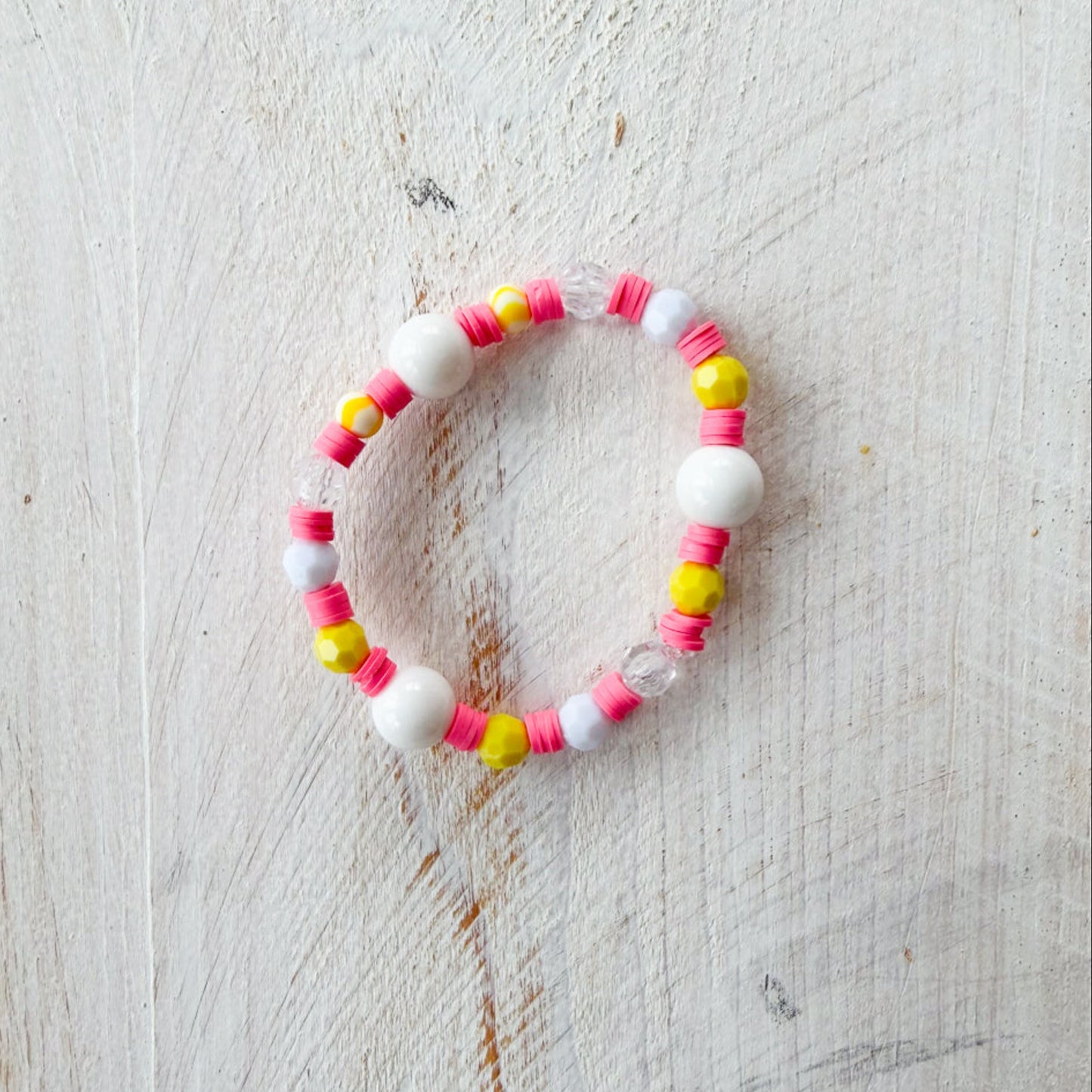 Colorful beaded bracelet
