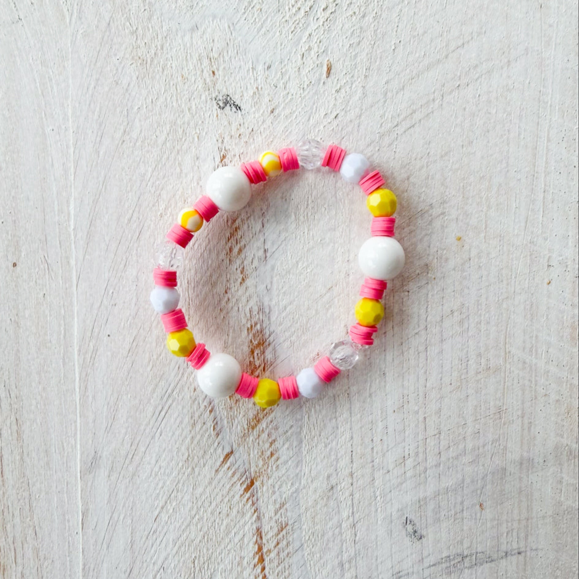 Colorful beaded bracelet