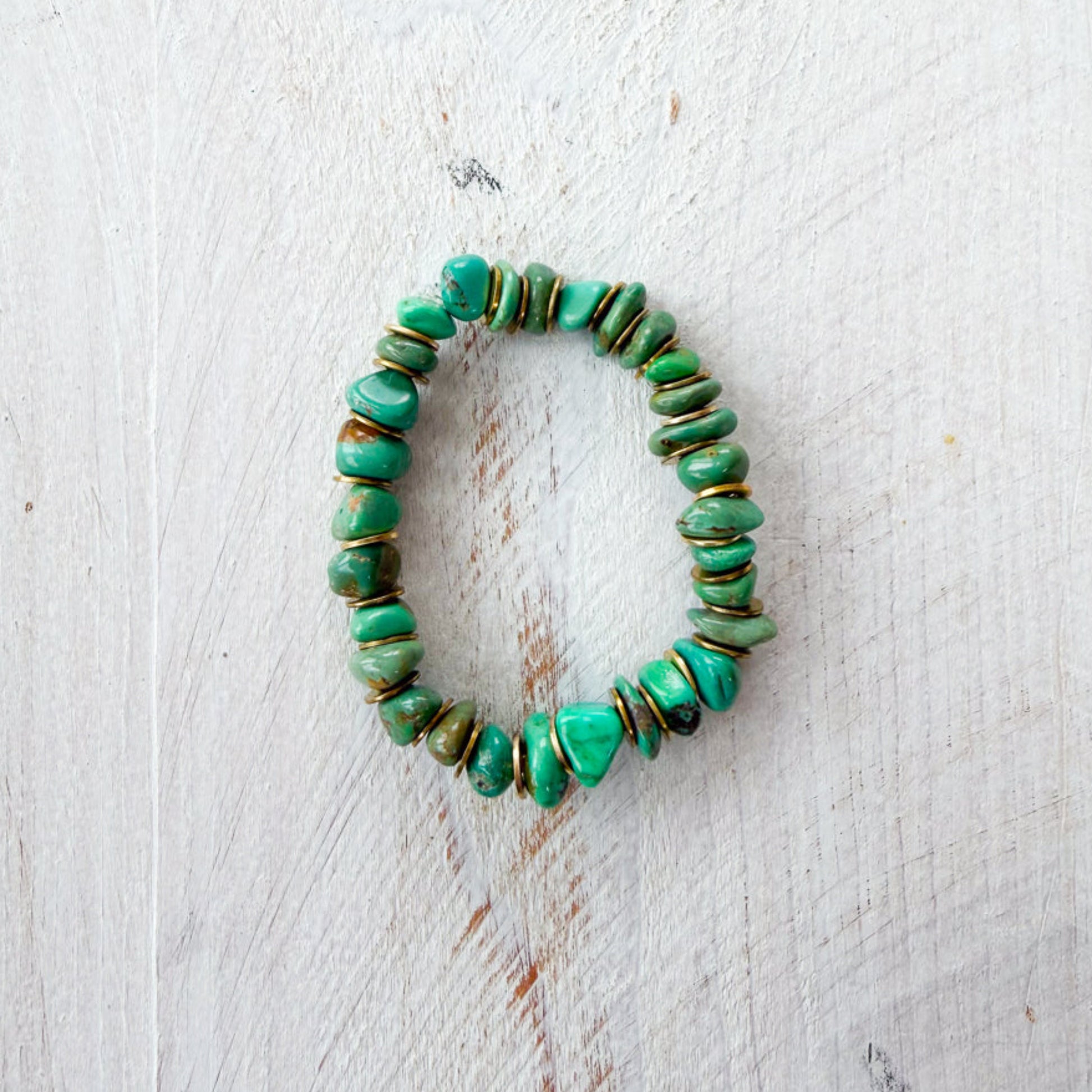 Turquoise beaded bracelet 