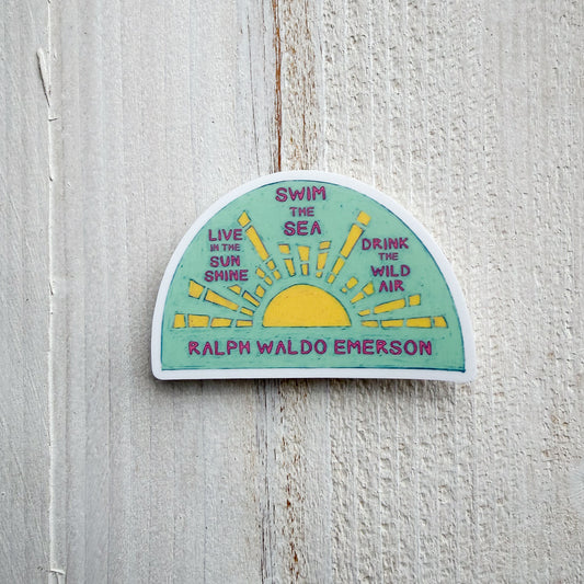 Emerson Summer Vinyl Sticker
