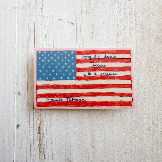 USA Tubman Vinyl Sticker