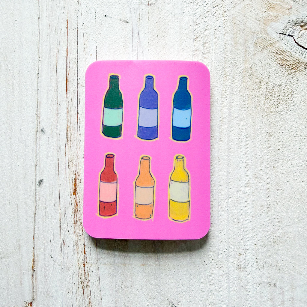 Soda Bottles Vinyl Sticker